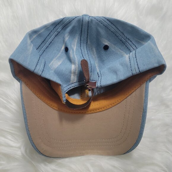 Bling LOVE Denim Baseball Cap - Picture 6 of 7